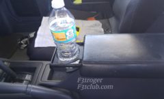 Write up: Acura Legend armrest cup holder