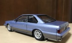 1/24 XS light blue F31 Nissan leopard model